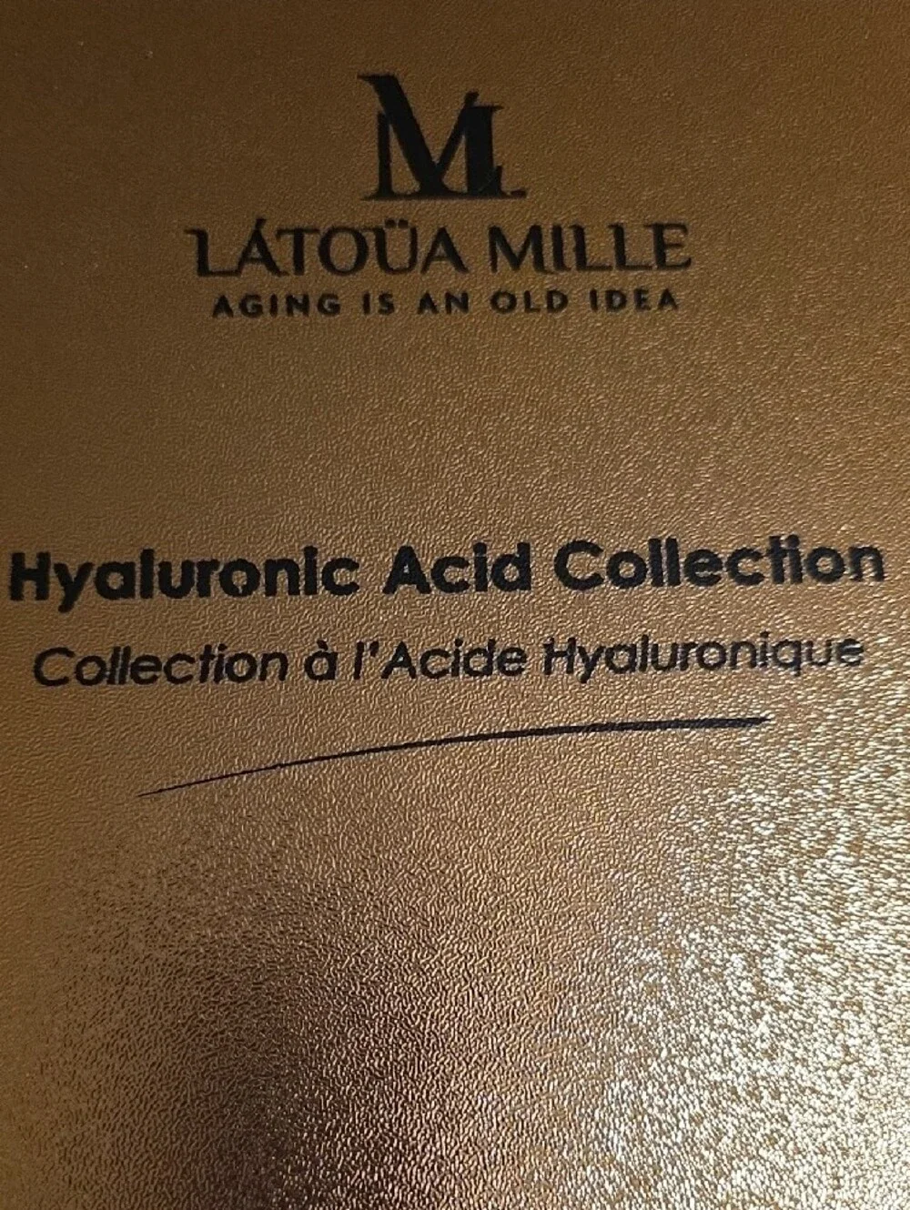 Hyaluronic Acid Collection - Gold